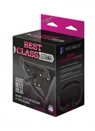 Черный пояс для насадок BEST CLASS STRAP - LOVETOY (А-Полимер) - купить с доставкой в Новороссийске