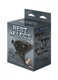 Пояс HARNESS BEST SELECT с вагинальной пробкой - LOVETOY (А-Полимер) - купить с доставкой в Новороссийске
