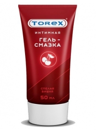 Смазка на водной основе TOREX  Спелая вишня  - 50 мл. - Torex - купить с доставкой в Новороссийске