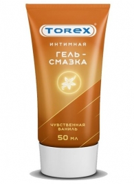 Смазка на водной основе TOREX  Чувственная ваниль  - 50 мл. - Torex - купить с доставкой в Новороссийске