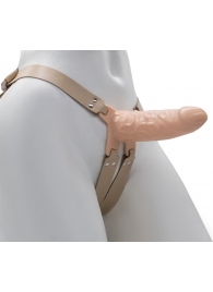 Телесный мужской парапротез MEN STYLE - 15 см. - LOVETOY (А-Полимер) - купить с доставкой в Новороссийске