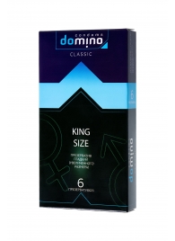 Презервативы увеличенного размера DOMINO Classic King size - 6 шт. - Domino - купить с доставкой в Новороссийске