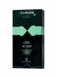 Презервативы с пролонгирующим эффектом DOMINO Classic Long action - 6 шт. - Domino - купить с доставкой в Новороссийске