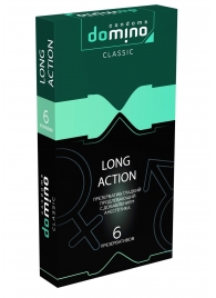 Презервативы с пролонгирующим эффектом DOMINO Classic Long action - 6 шт. - Domino - купить с доставкой в Новороссийске