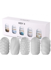 Набор из 5 мастурбаторов Hedy X5 Mixed - Svakom - в Новороссийске купить с доставкой