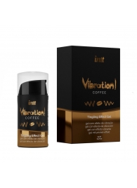 Жидкий интимный гель с эффектом вибрации Vibration! Coffee - 15 мл. - INTT - купить с доставкой в Новороссийске