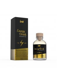 Массажный гель с согревающим эффектом Energy Drink - 30 мл. - INTT - купить с доставкой в Новороссийске