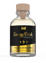 Массажный гель с согревающим эффектом Energy Drink - 30 мл. - INTT - купить с доставкой в Новороссийске
