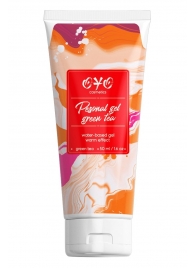 Интимная смазка на водной основе с согревающим эффектом OYO Personal Gel Green Tea - 50 мл. - OYO - купить с доставкой в Новороссийске