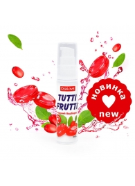 Гель-смазка Tutti-frutti со вкусом барбариса - 30 гр. - Биоритм - купить с доставкой в Новороссийске