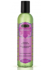 Массажное масло Naturals Island Passion Berry с ароматом тропических фруктов - 236 мл. - Kama Sutra - купить с доставкой в Новороссийске