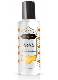 Гель-лубрикант на водной основе Divine Nectars Vanilla с ароматом ванили - 150 мл. - Kama Sutra - купить с доставкой в Новороссийске