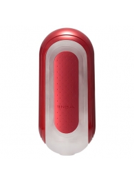 Красный мастурбатор Flip Zero Red   Warmer с подогревом - Tenga - в Новороссийске купить с доставкой