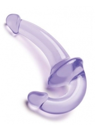 Фиолетовый безремневой страпон Strapless Strap-On - Lux Fetish - купить с доставкой в Новороссийске