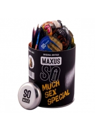 Текстурированные презервативы в кейсе MAXUS So Much Sex - 100 шт. - Maxus - купить с доставкой в Новороссийске