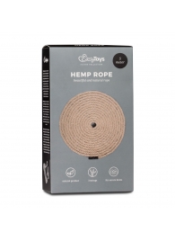 Пеньковая веревка для связывания Hemp Rope - 5 м. - Easy toys - купить с доставкой в Новороссийске