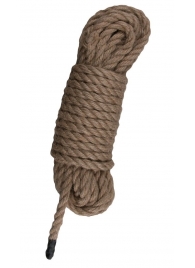 Пеньковая веревка для связывания Hemp Rope - 5 м. - Easy toys - купить с доставкой в Новороссийске