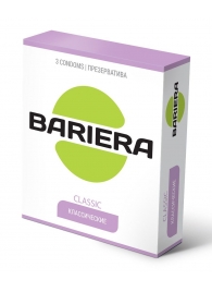Классические презервативы Bariera Classic - 3 шт. - Bariera - купить с доставкой в Новороссийске