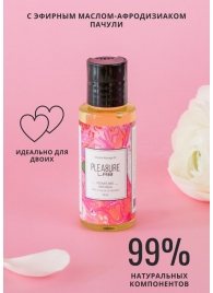 Массажное масло Pleasure Lab Delicate с ароматом пиона и пачули - 50 мл. - Pleasure Lab - купить с доставкой в Новороссийске