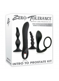 Набор стимуляторов простаты Intro To Prostate Kit - Zero Tolerance - в Новороссийске купить с доставкой