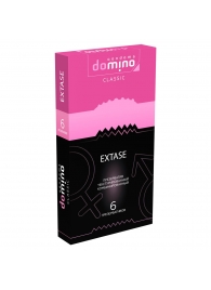 Презервативы с точками и рёбрышками DOMINO Classic Extase - 6 шт. - Domino - купить с доставкой в Новороссийске