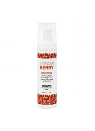 Разогревающее массажное масло  с ароматом клубники Gourmet Strawberry - 50 мл. - Exsens - купить с доставкой в Новороссийске