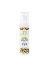 Разогревающее массажное масло с ароматом пина колада Gourmet Pina Colada - 50 мл. - Exsens - купить с доставкой в Новороссийске
