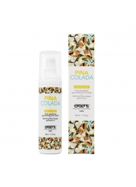 Разогревающее массажное масло с ароматом пина колада Gourmet Pina Colada - 50 мл. - Exsens - купить с доставкой в Новороссийске