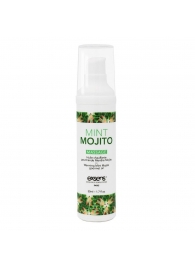 Разогревающее массажное масло с ароматом мохито Gourmet Mint Mojito - 50 мл. - Exsens - купить с доставкой в Новороссийске