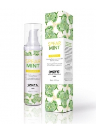 Разогревающее массажное масло Gourmet Spearmint Organic с органическими ингредиентами - 50 мл. - Exsens - купить с доставкой в Новороссийске