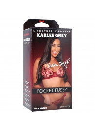 Мастурбатор-вагина Karlee Grey ULTRASKYN Pocket Pussy - Doc Johnson - в Новороссийске купить с доставкой