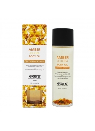 Органическое массажное масло AMBER JOJOBA - 100 мл. - Exsens - купить с доставкой в Новороссийске