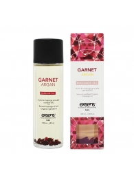 Органическое массажное масло GARNET ARGAN - 100 мл. - Exsens - купить с доставкой в Новороссийске