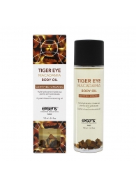 Органическое массажное масло TIGER EYE MACADAMIA - 100 мл. - Exsens - купить с доставкой в Новороссийске