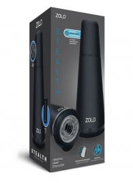 Вибрирующий смарт-мастурбатор ZOLO STEALTH - Zolo - в Новороссийске купить с доставкой