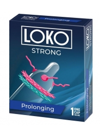 Стимулирующая насадка на пенис LOKO STRONG с продлевающим эффектом - Sitabella - в Новороссийске купить с доставкой