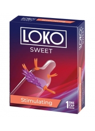 Стимулирующая насадка на пенис LOKO SWEET с возбуждающим эффектом - Sitabella - в Новороссийске купить с доставкой