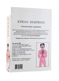 Надувная секс-кукла мужского пола - ToyFa - в Новороссийске купить с доставкой