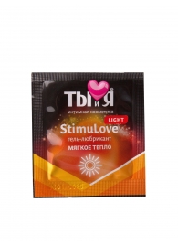 Разогревающий гель-лубрикант Stimulove Light в одноразовой упаковке - 4 гр. - Биоритм - купить с доставкой в Новороссийске