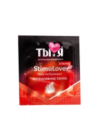 Разогревающий гель-лубрикант Stimulove Strong в одноразовой упаковке - 4 гр. - Биоритм - купить с доставкой в Новороссийске