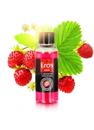 Массажное масло Eros fantasy с ароматом земляники - 50 мл. - Биоритм - купить с доставкой в Новороссийске