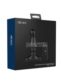 Черный вибростимулятор простаты Nexus Bolster - 12,3 см. - Nexus Range - в Новороссийске купить с доставкой