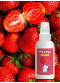 Универсальная смазка с ароматом клубники  Москва Вкусная  - 100 мл. - Москва - купить с доставкой в Новороссийске