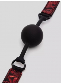 Кляп-шар на двусторонних ремешках Reversible Silicone Ball Gag - Fifty Shades of Grey - купить с доставкой в Новороссийске
