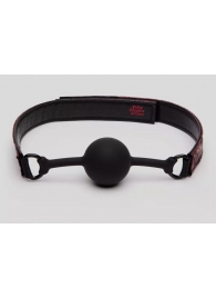 Кляп-шар на двусторонних ремешках Reversible Silicone Ball Gag - Fifty Shades of Grey - купить с доставкой в Новороссийске