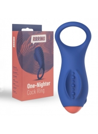 Синее эрекционное кольцо RRRING One Nighter Cock Ring - FeelzToys - в Новороссийске купить с доставкой