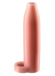 Телесная насадка Real Feel Enhancer XL - 17 см. - Pipedream - в Новороссийске купить с доставкой