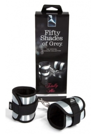 Серо-черные наручники Totally His - Fifty Shades of Grey - купить с доставкой в Новороссийске