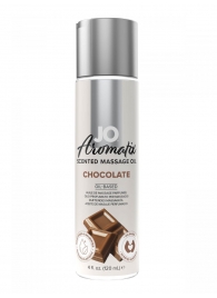 Массажное масло JO Aromatix Massage Oil Chocolate с ароматом шоколада - 120 мл. - System JO - купить с доставкой в Новороссийске