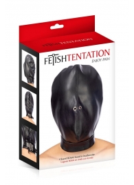 Маска-шлем на голову с отверстиями для дыхания - Fetish Tentation - купить с доставкой в Новороссийске